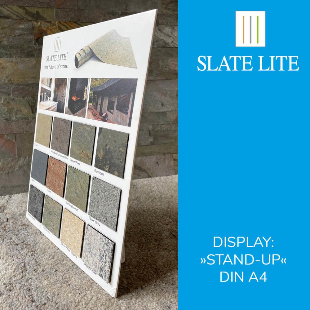 Slate-Lite Ausstellungsdisplay A4